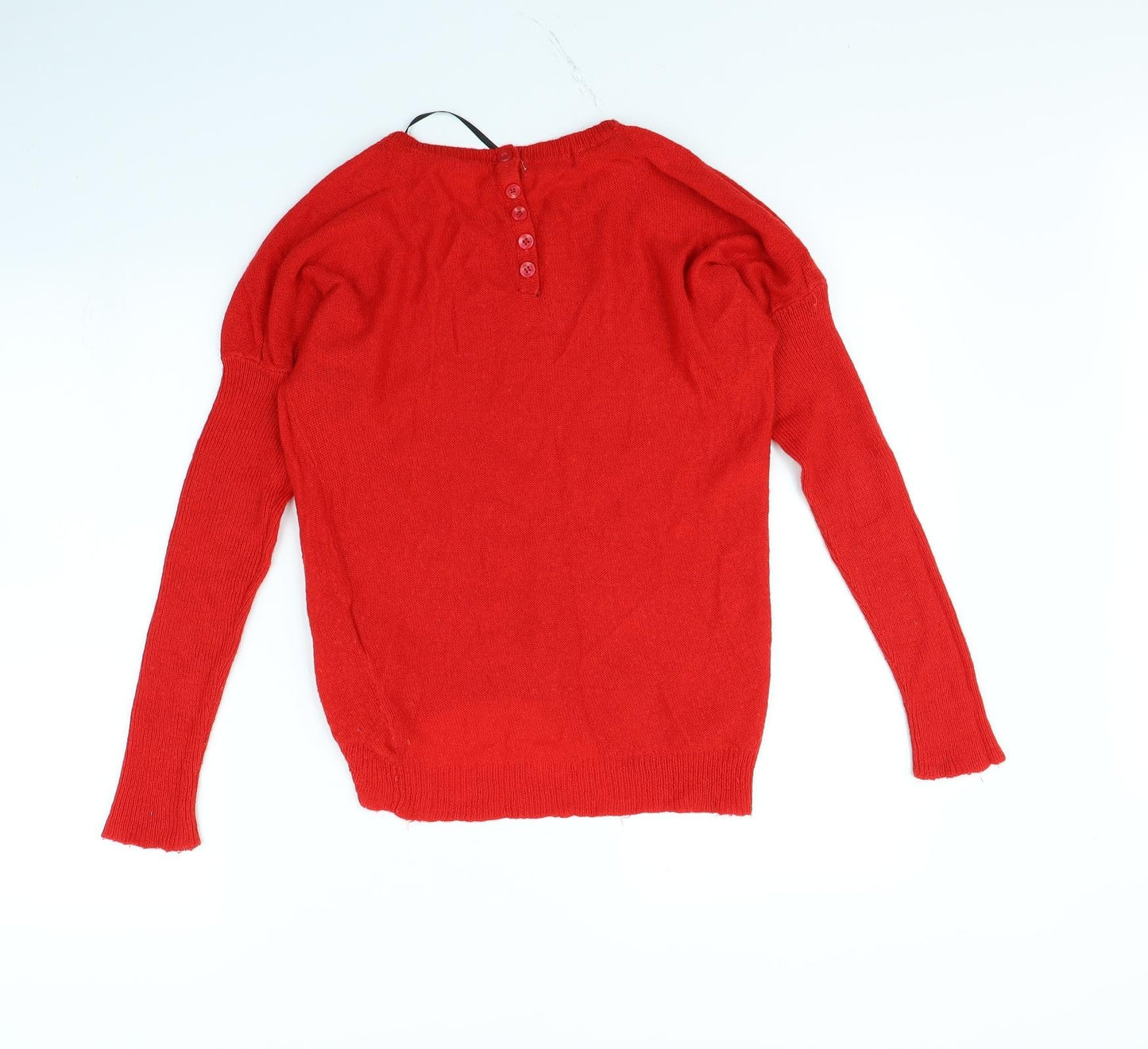 VERO MODA Womens Red   Pullover Jumper Size S