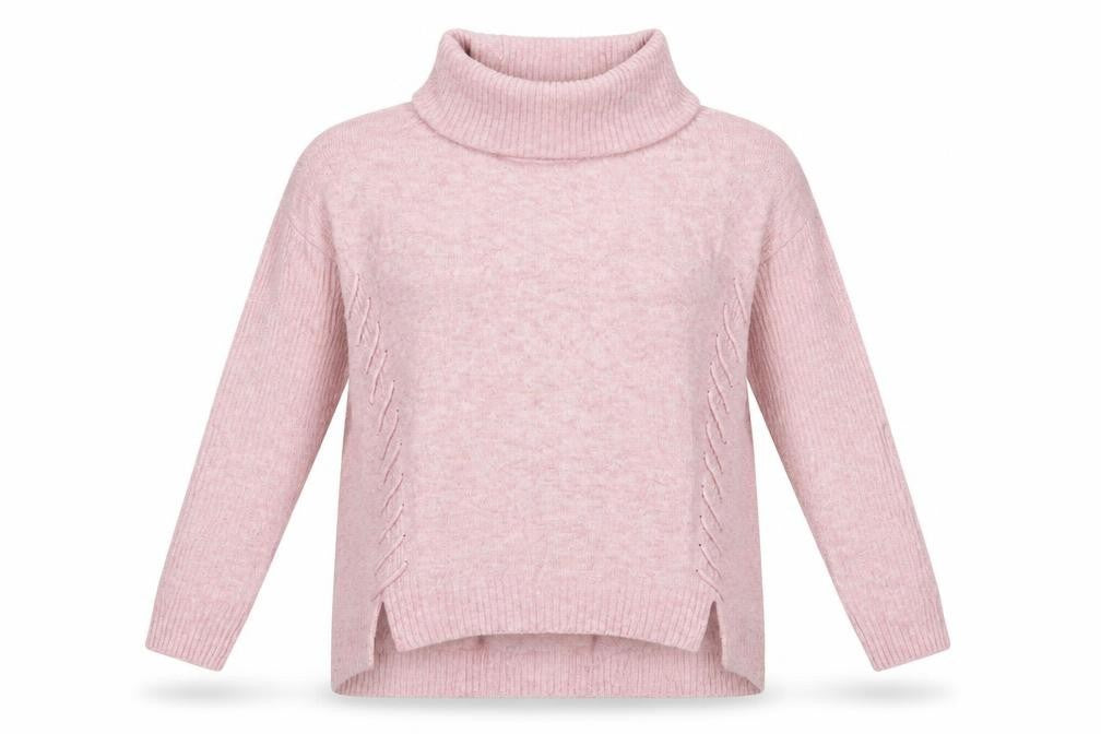 Miss Selfridge Womens Pink  Knit Pullover Jumper Size 10