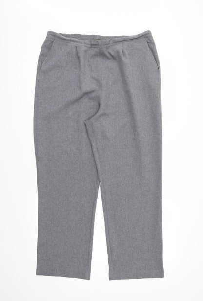 Preloved Bonmarché Womens Grey   Trousers  Size 16 L26 in - Front