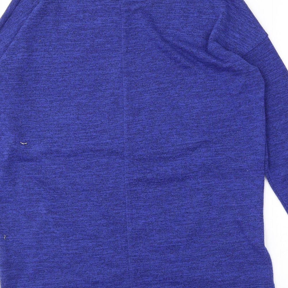 Warehouse Womens Blue   Tunic T-Shirt Size 10