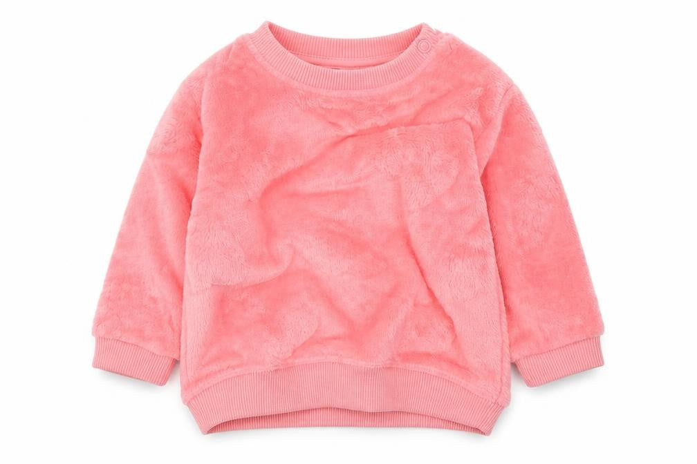H&M Girls Pink   Pullover Jumper Size 6-9 Months