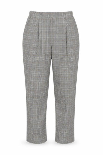 New Look Womens Green Plaid  Trousers  Size 10 L24 in