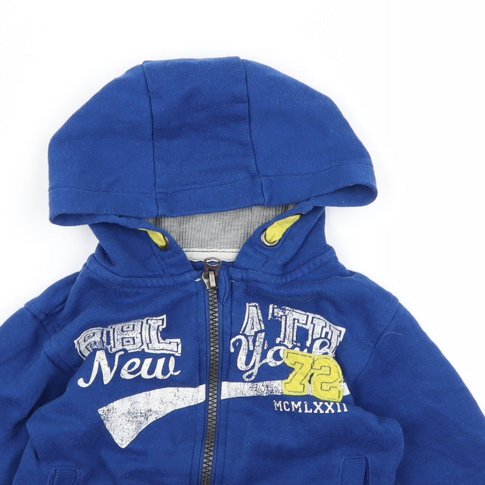 Rebel Boys Blue   Pullover Jumper Size 3 Years