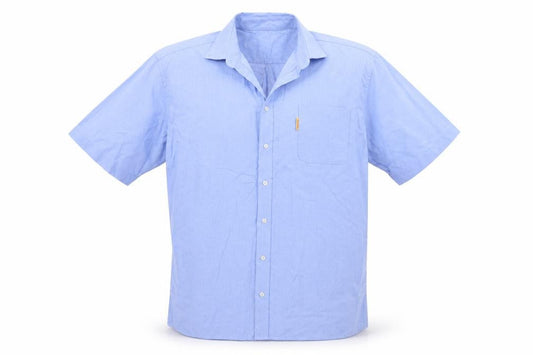 disley Mens Blue    Button-Up Size 17