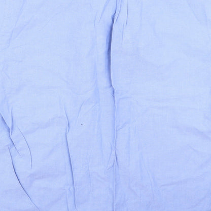 disley Mens Blue    Button-Up Size 17