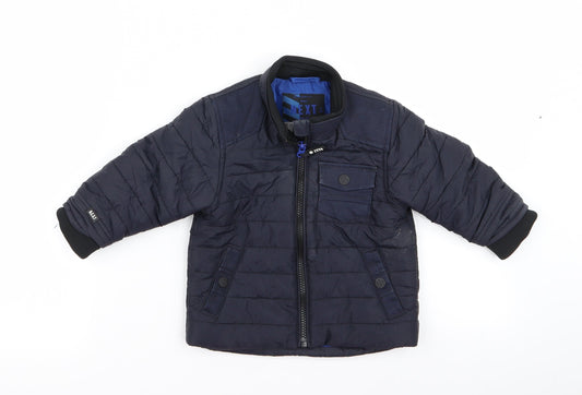 NEXT Baby Black   Jacket  Size 12 Months