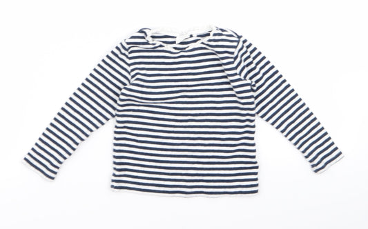 NEXT Baby Black Striped  Tunic T-Shirt Size 12 Months