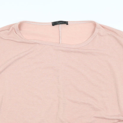 Papaya Womens Pink   Basic Blouse Size 6