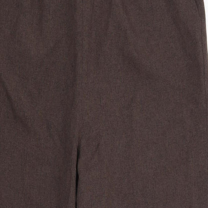 Bonmarché Womens Brown Trousers Size 16 L25 in