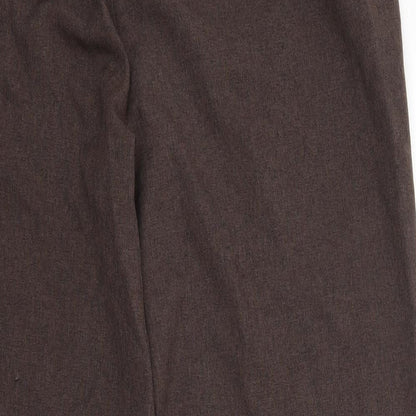 Bonmarché Womens Brown Trousers Size 16 L25 in