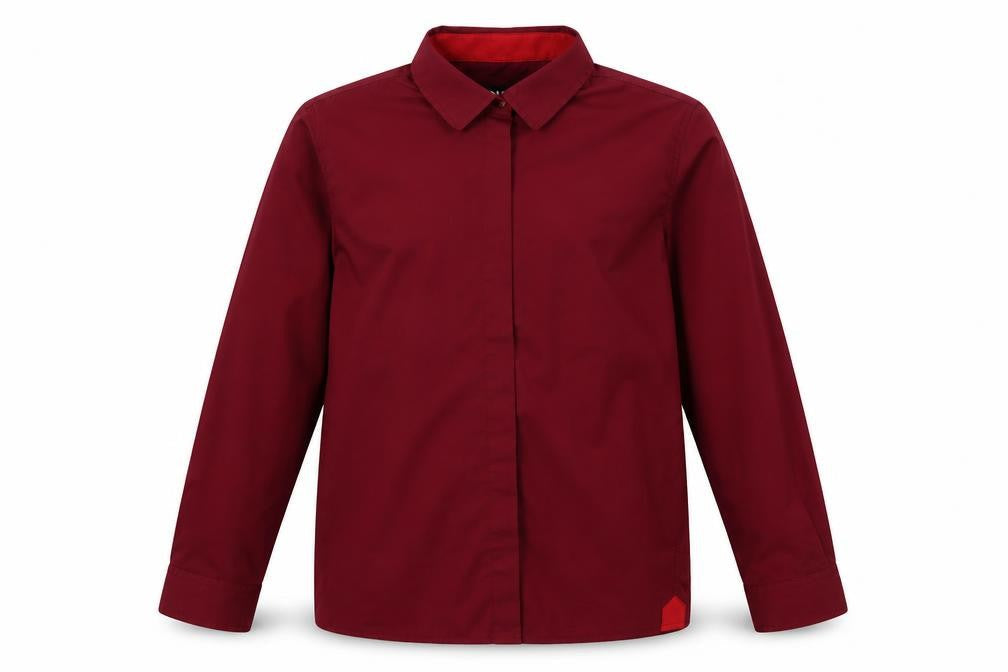 NYC GB Boys Red   Basic Button-Up Size 12 Years