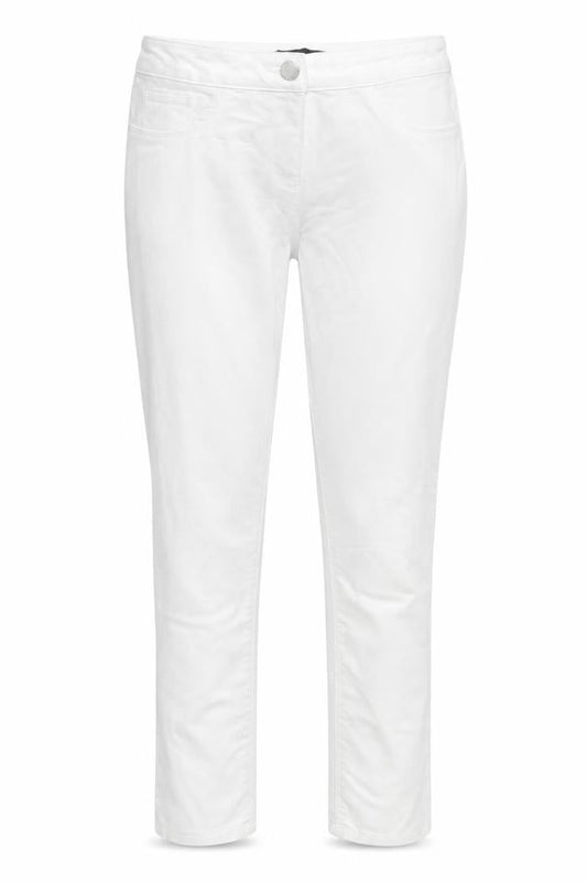 Demin Co Womens White   Straight Jeans Size 8
