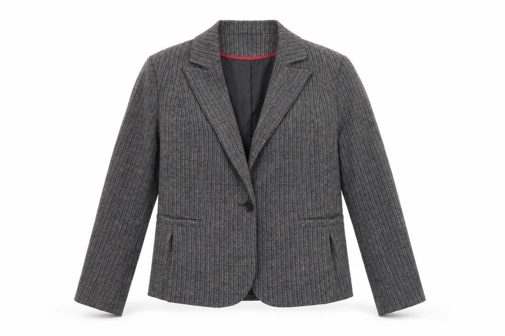 Bonmarché Womens Grey Jacket Blazer Size 18