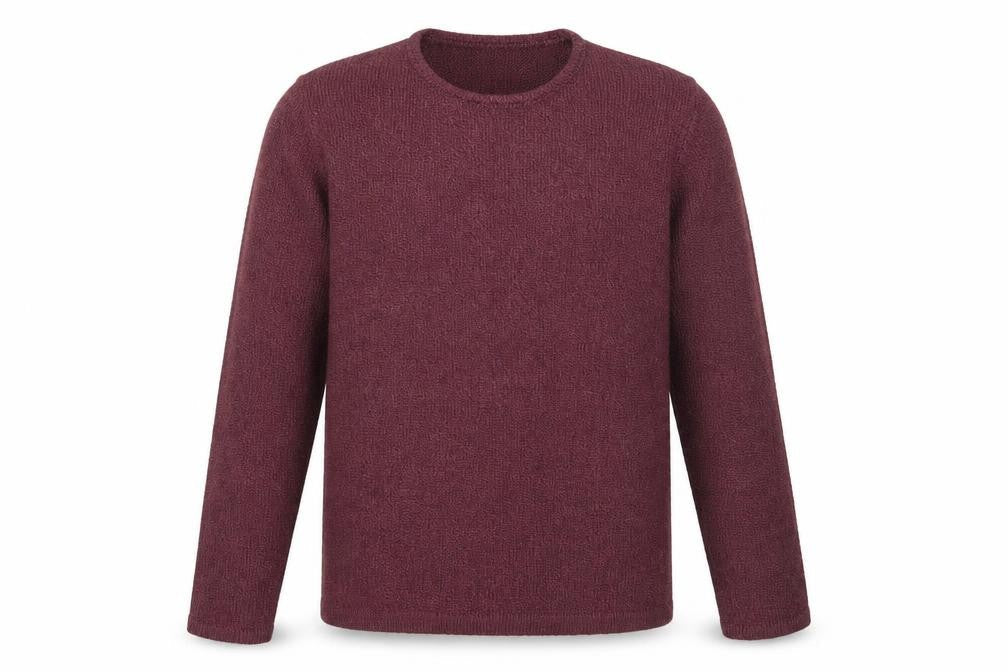 Nightingales Mens Purple   Pullover Jumper Size S