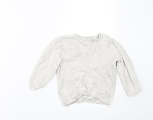 NEXT  Baby Grey   Pullover Jumper Size 18-24 Months