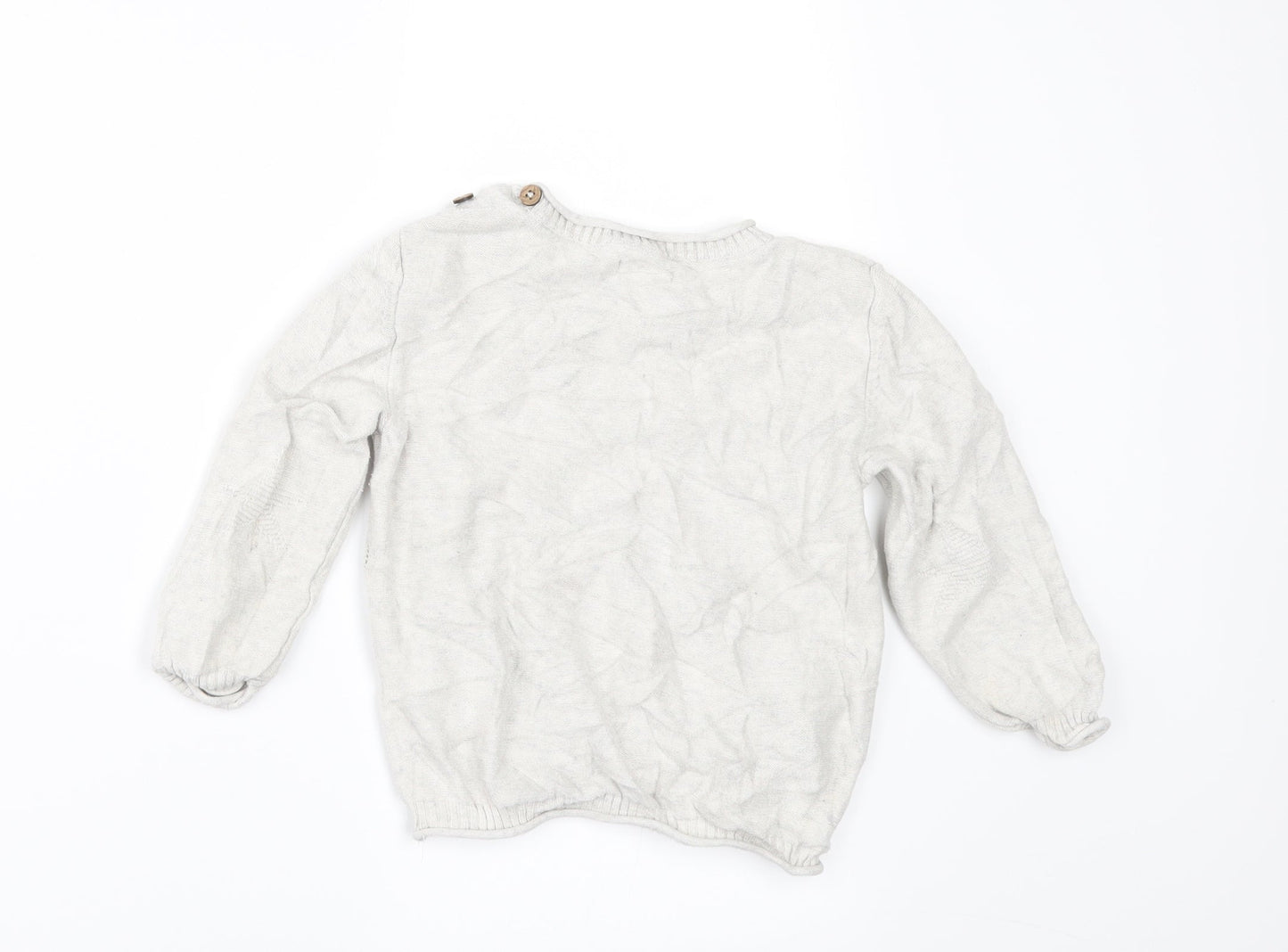 NEXT  Baby Grey   Pullover Jumper Size 18-24 Months