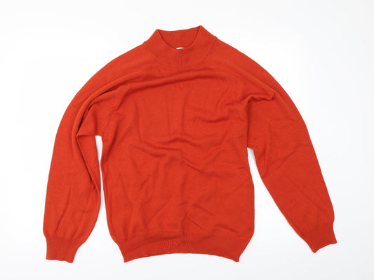Preworn Womens Orange   Pullover Jumper Size S