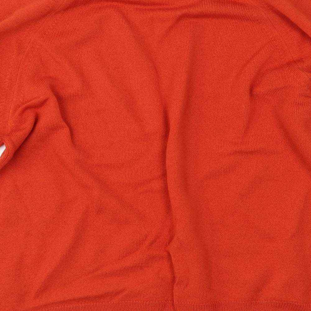 Preworn Womens Orange   Pullover Jumper Size S