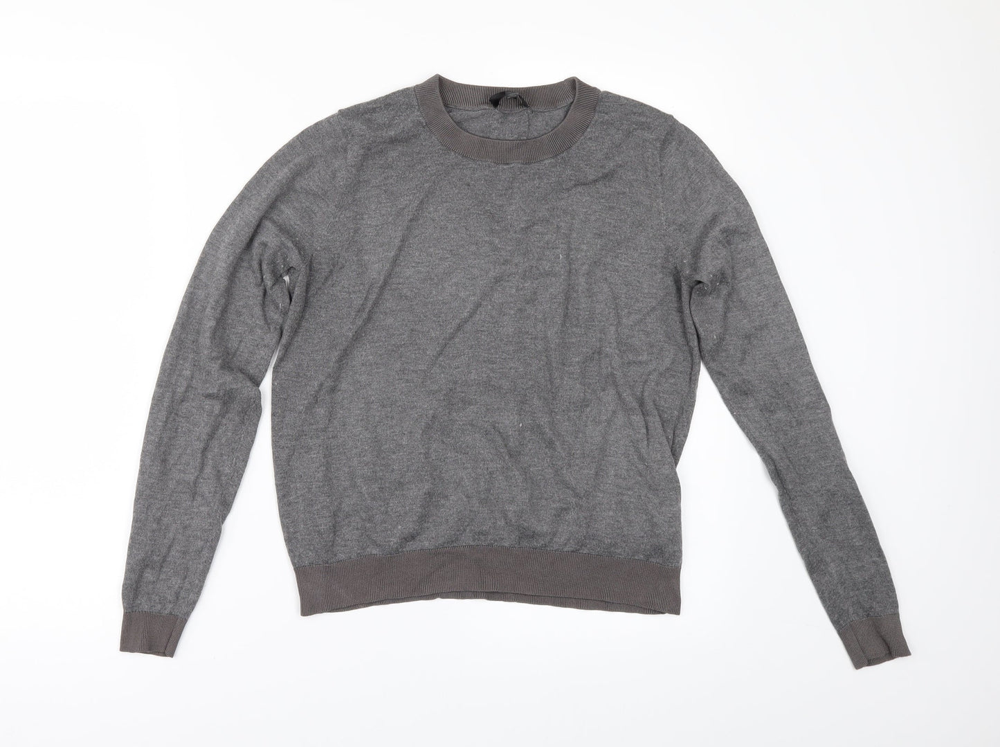 Topshop Womens Grey   Pullover Jumper Size 12