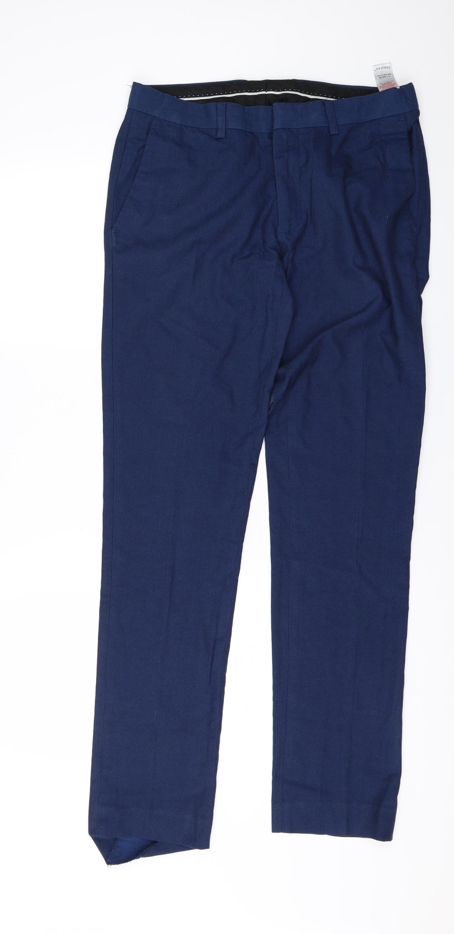 Topman Mens Blue   Trousers  Size 30 in L31 in