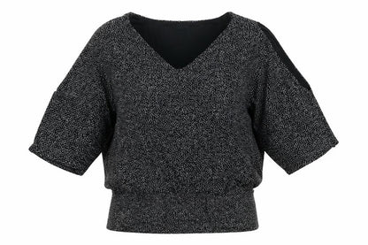 Roman Womens Black   Basic T-Shirt Size 12