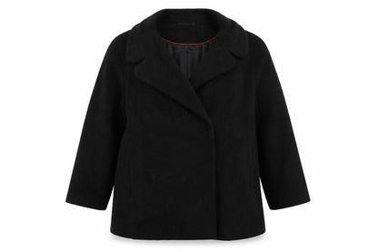 Marks & Spencer Collection Womens Black   Overcoat Coat Size 14