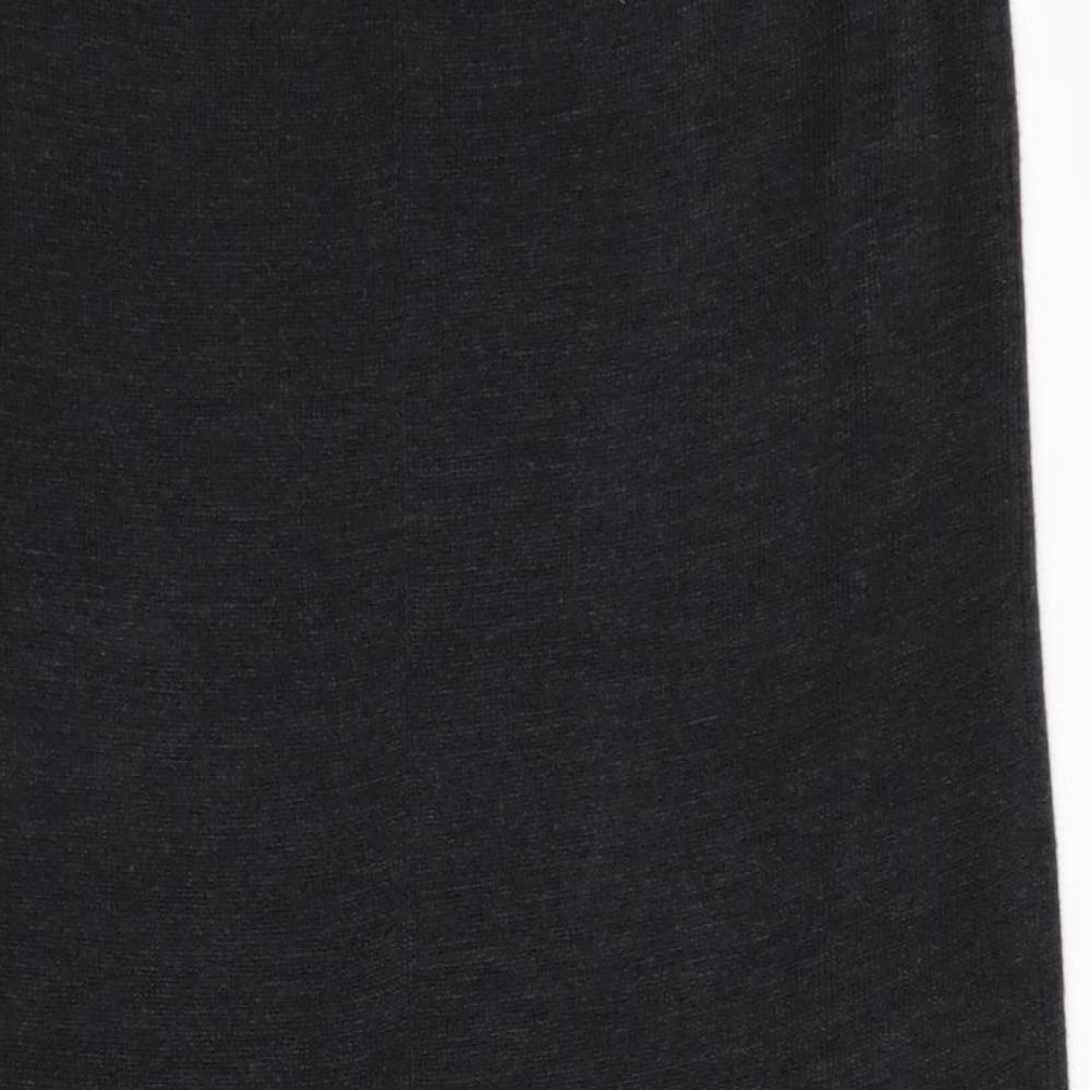 plus collection Womens Black   A-Line Skirt Size 14  - Stretch waistband