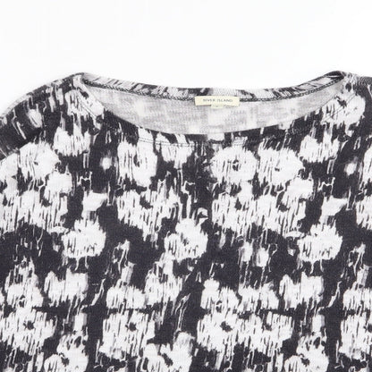 River Island Womens Multicoloured   Basic T-Shirt Size 6
