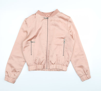 Preloved TU Womens Pink   Jacket  Size 8 - Front