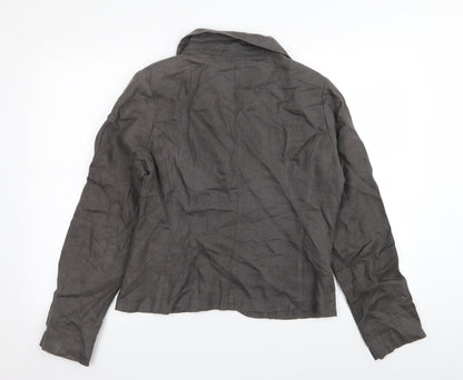 SAMARTINO Womens Grey   Pullover Jumper Size 14  - BUTTON UP