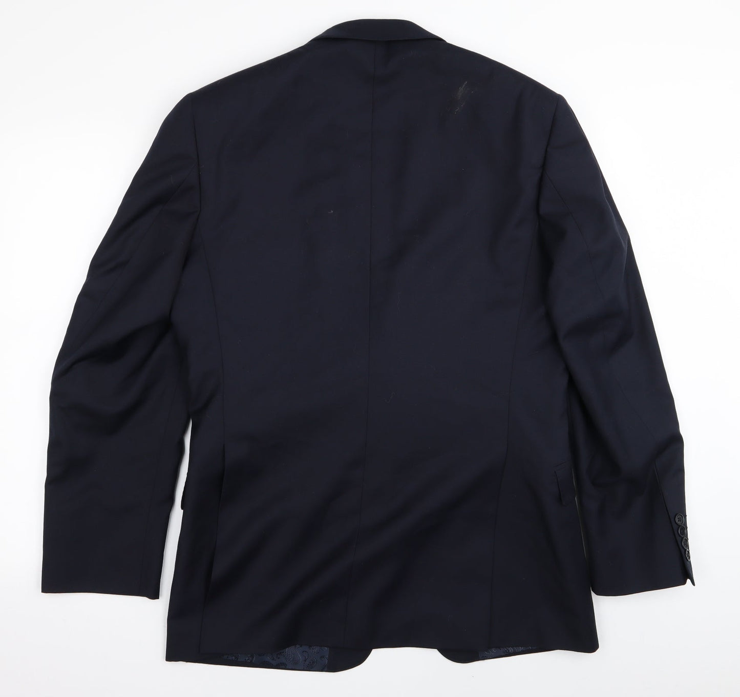t flood Mens Blue   Jacket Blazer Size 38