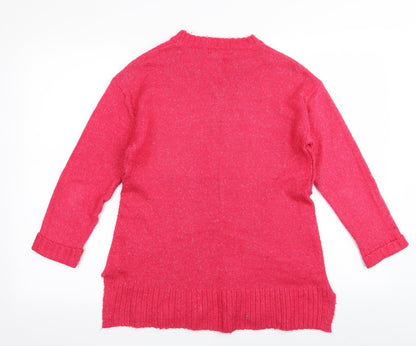 Marks & Spencer Womens Pink   Pullover Jumper Size S