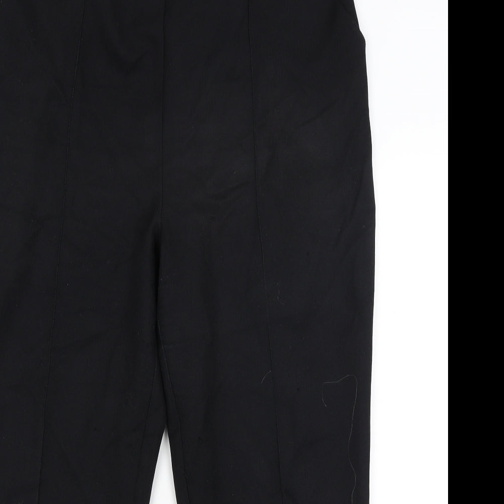 Papaya Womens Black   Dress Pants Trousers Size 16 L26 in