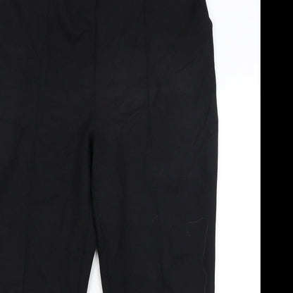 Papaya Womens Black   Dress Pants Trousers Size 16 L26 in