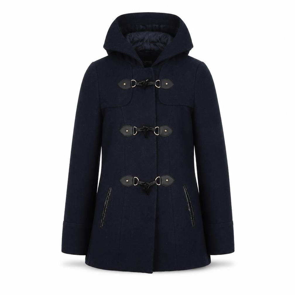 George Womens Blue   Overcoat Coat Size 10
