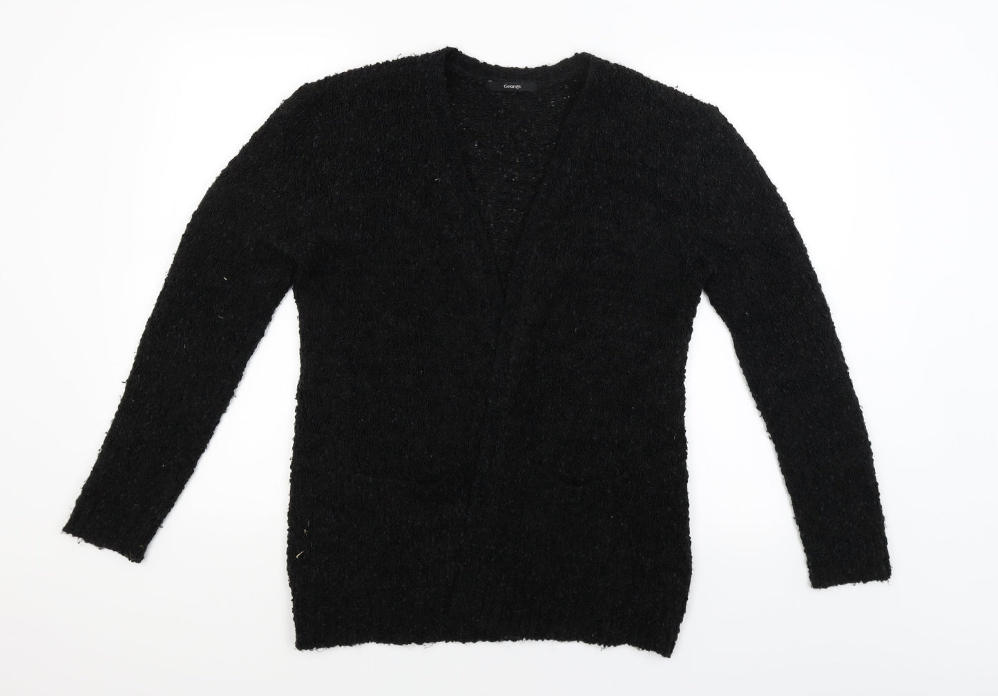George Womens Black   Wrap Jumper Size 12