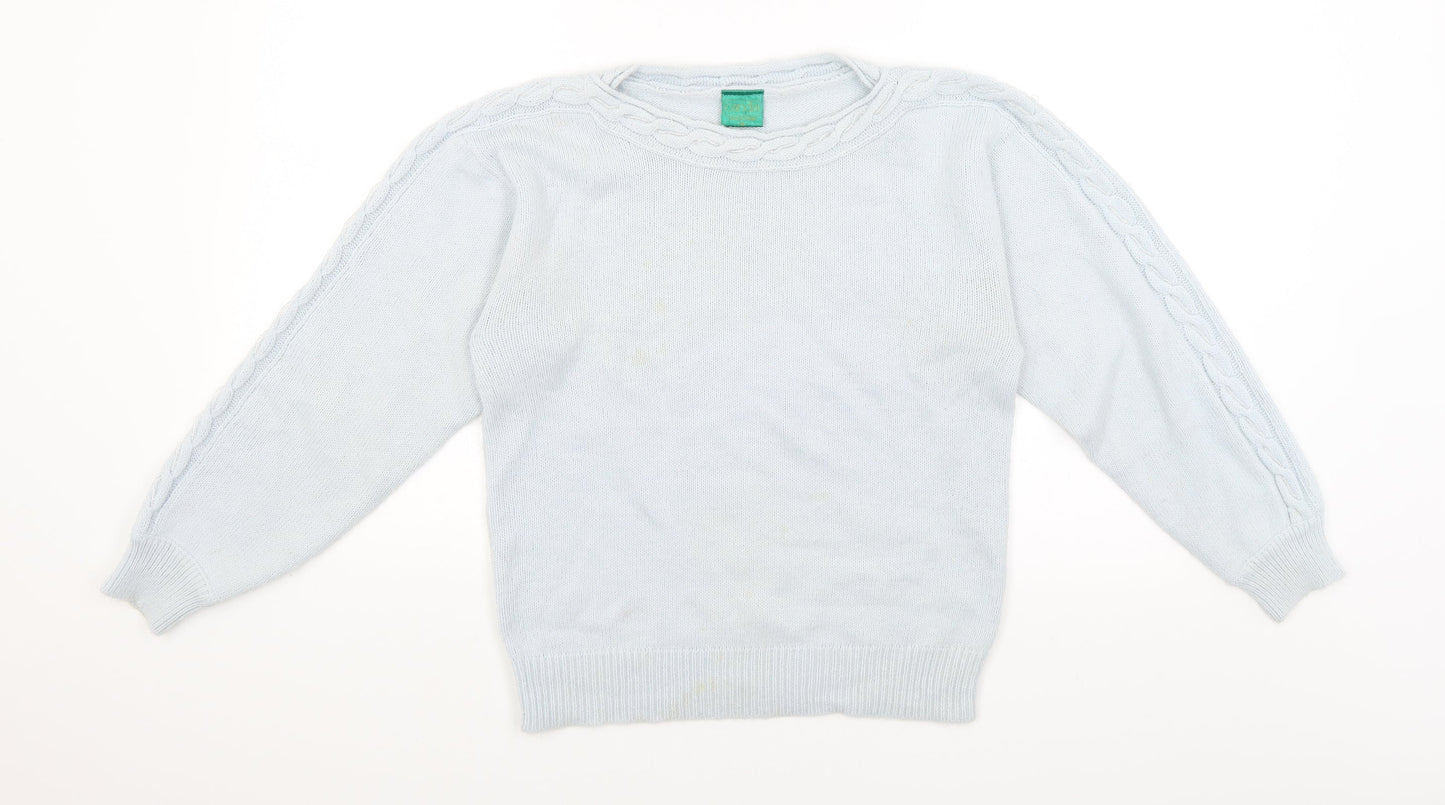 C and A Womens Blue   Pullover Jumper Size 14