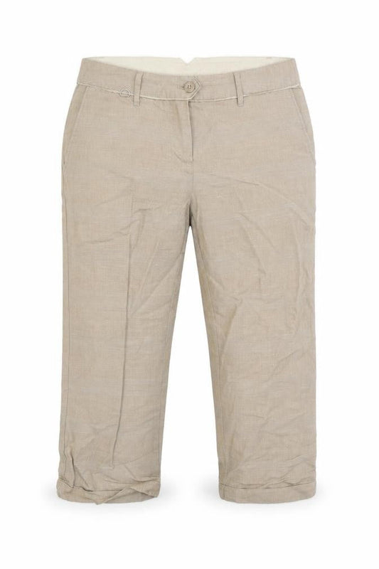 Full Circle Mens Beige   Cropped Trousers Size 30 in L21 in