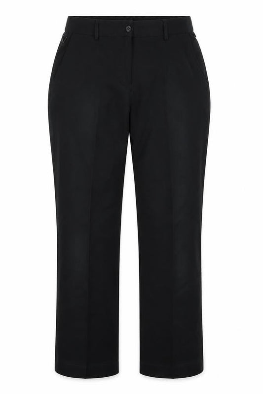 Dimensions Womens Black   Dress Pants Trousers Size 14 L26.5 in