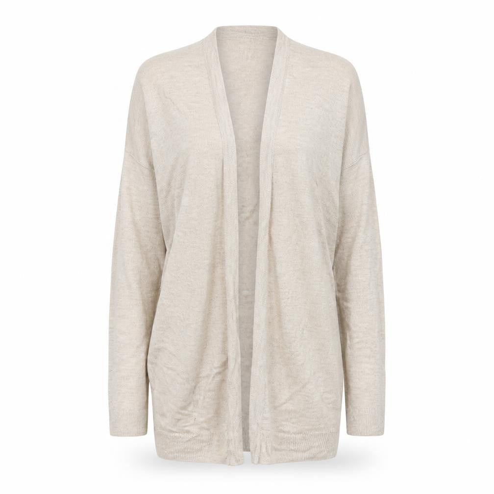 H&M Womens Beige   Cardigan Jumper Size S