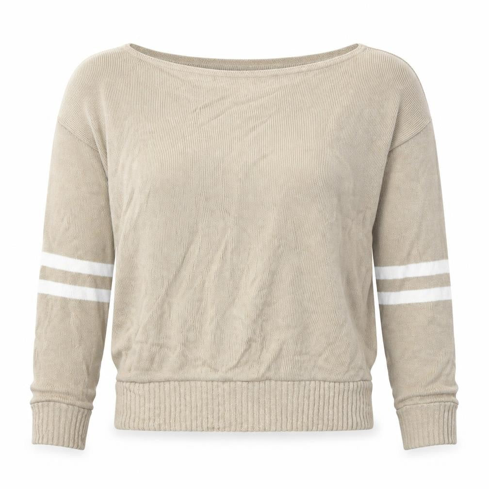 PRETTYLITTLETHING Womens Beige   Pullover Jumper Size S