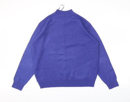 Damart Womens Purple   Pullover Jumper Size 14
