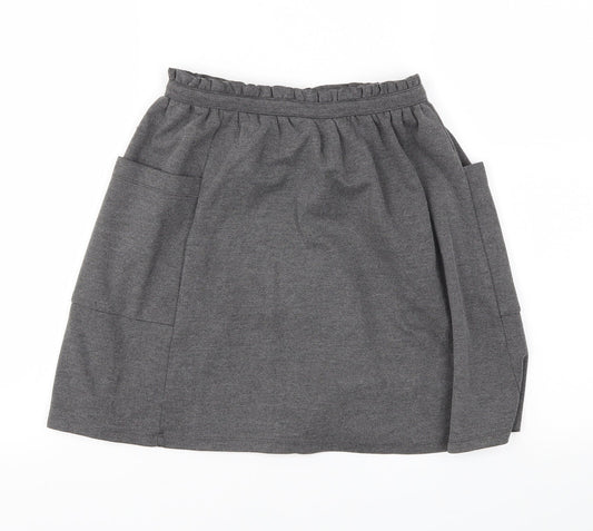 George Girls Grey   Flare Skirt Size 11-12 Years