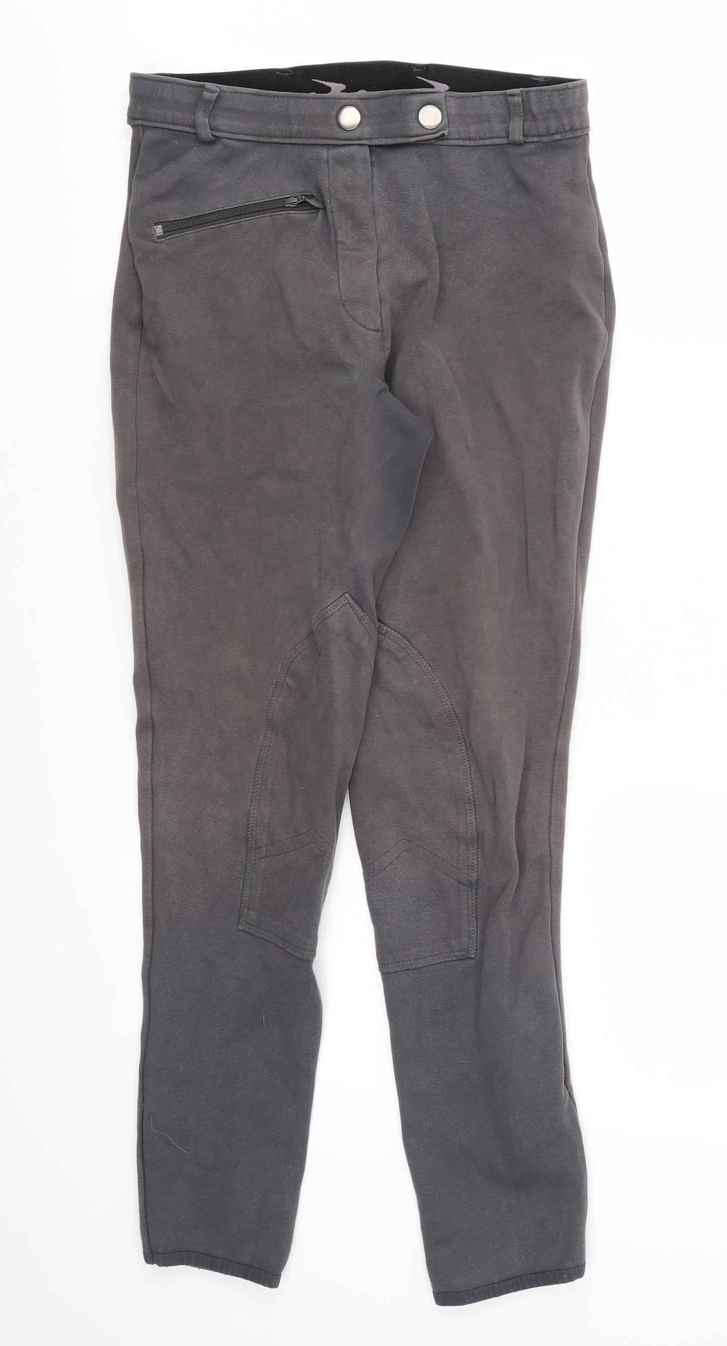 Preworn Womens Grey   Trousers  Size 26 in L27 in