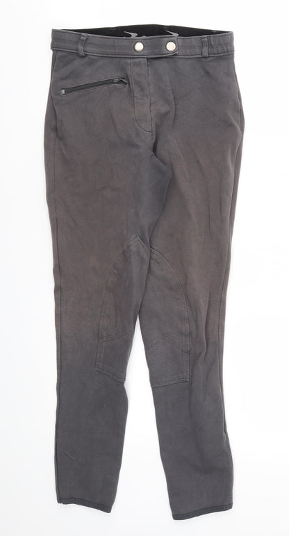 Preworn Womens Grey   Trousers  Size 26 in L27 in
