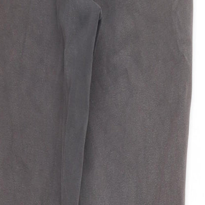 Preworn Womens Grey   Trousers  Size 26 in L27 in