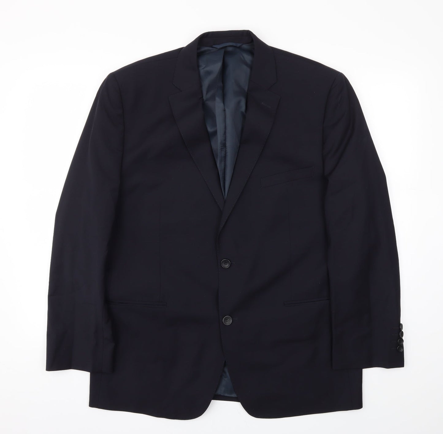 Preworn Mens Blue   Jacket Blazer Size 44