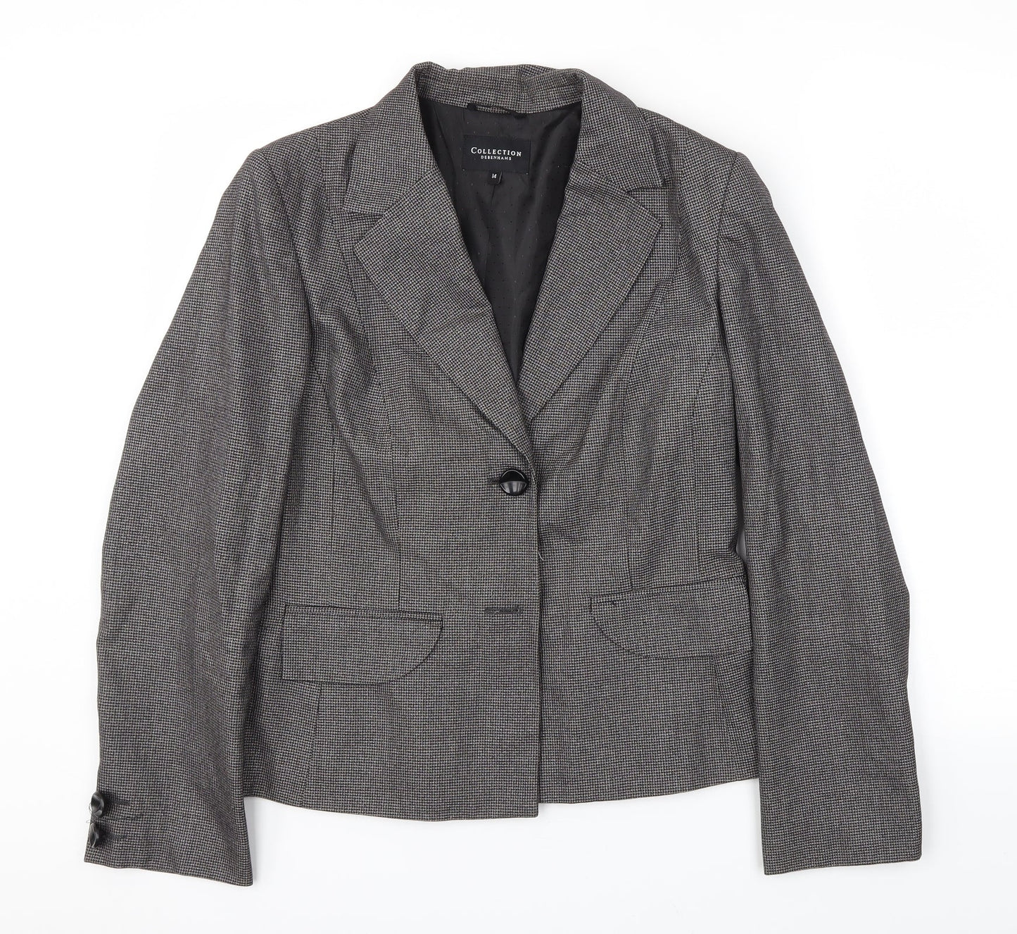 Debehams Womens Brown   Jacket Blazer Size 14