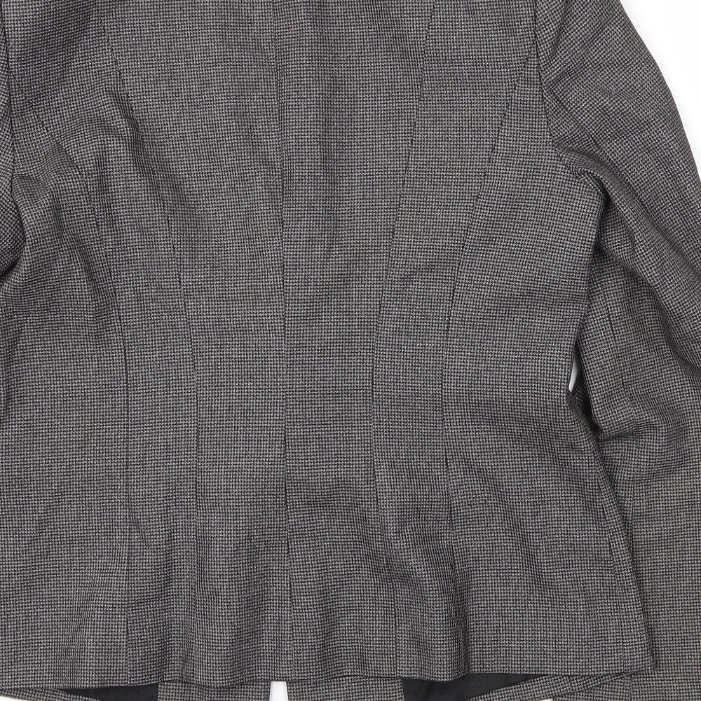 Debehams Womens Brown   Jacket Blazer Size 14