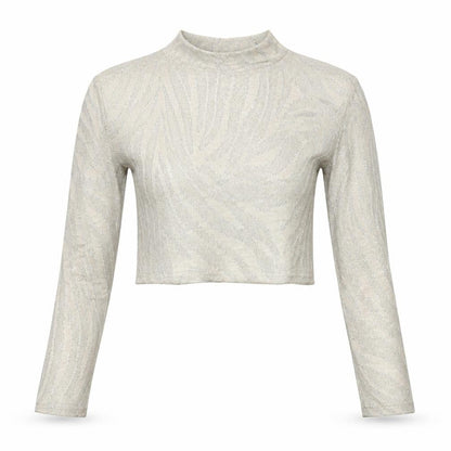 Evita Womens Gold   Basic T-Shirt Size 10